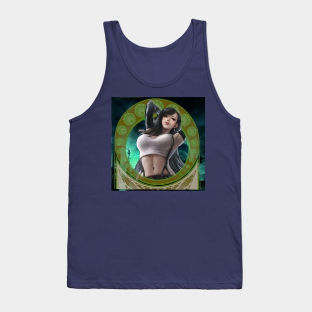 Gamer Pin Fantasy Tank Top by The Roke's Collective